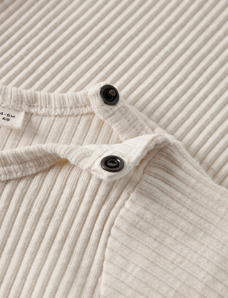 Lil'Atelier - NBMRAJO MAB LS SLIM BODY LIL - pitkähihaiset bodyt - turtledove - 2