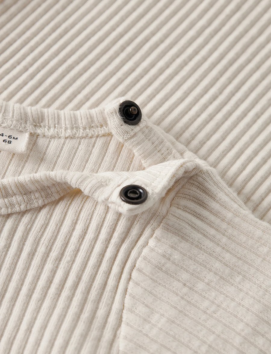 Lil'Atelier - NBMRAJO MAB LS SLIM BODY LIL - långärmade bodies - turtledove - 2