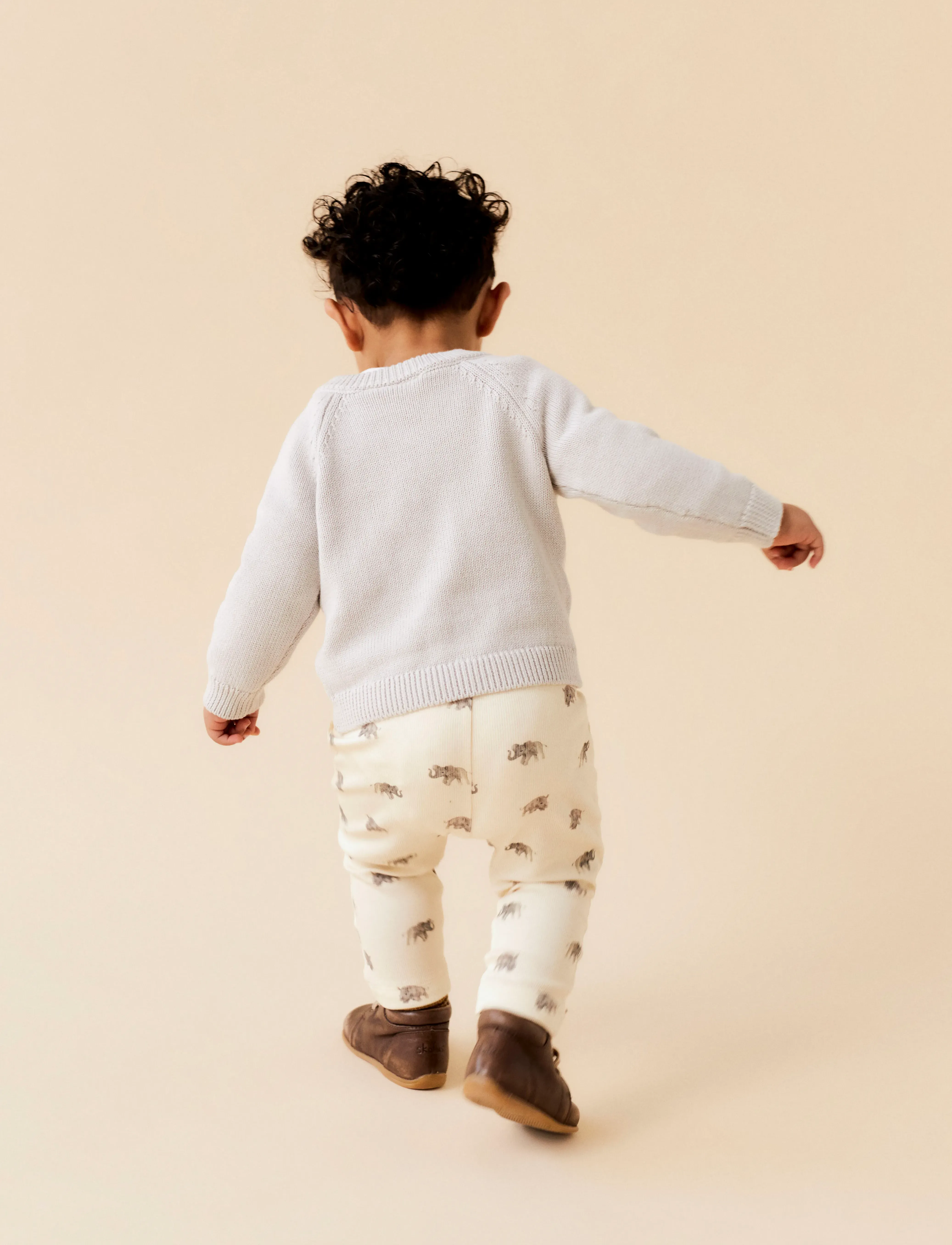 Lil'Atelier - NBMGAVO ERT LOOSE PANT LIL - gode sommertilbud - turtledove - 4