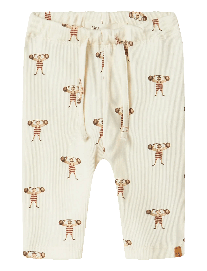 Lil'Atelier - NBMGAVO ERT LOOSE PANT LIL - babyhosen - turtledove - 0