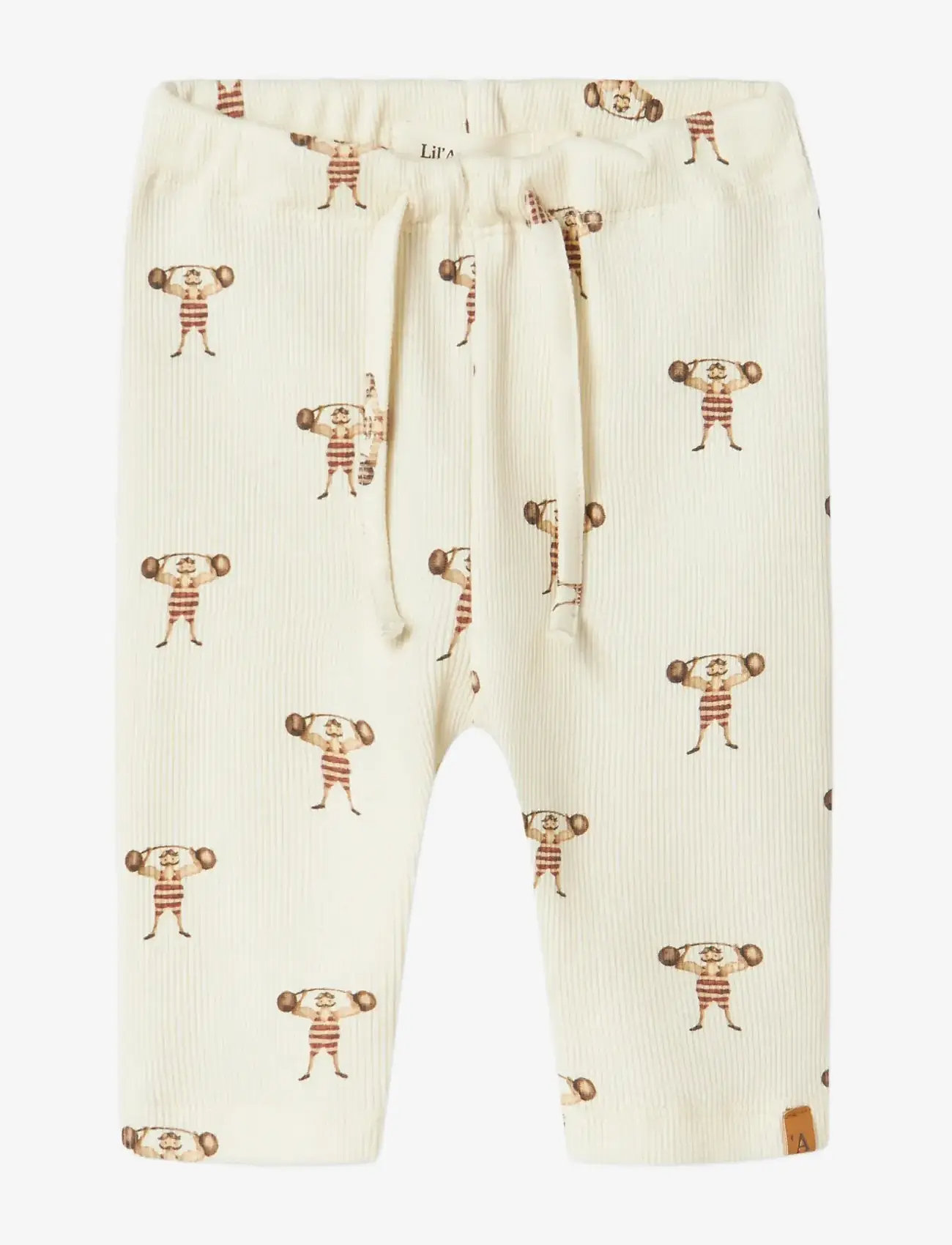 Lil'Atelier - NBMGAVO ERT LOOSE PANT LIL - babybyxor - turtledove - 2