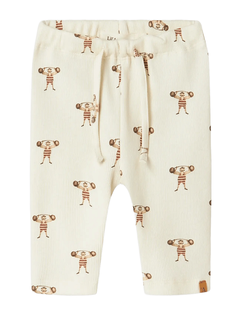 Lil'Atelier - NBMGAVO ERT LOOSE PANT LIL - babyhosen - turtledove - 2