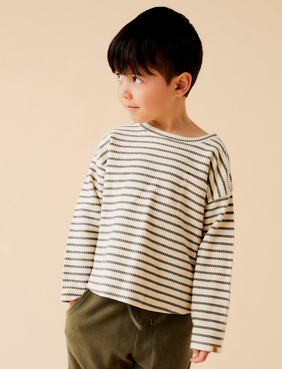 Lil'Atelier - NMMTADEO LS RLX TOP LIL - turtledove - 2