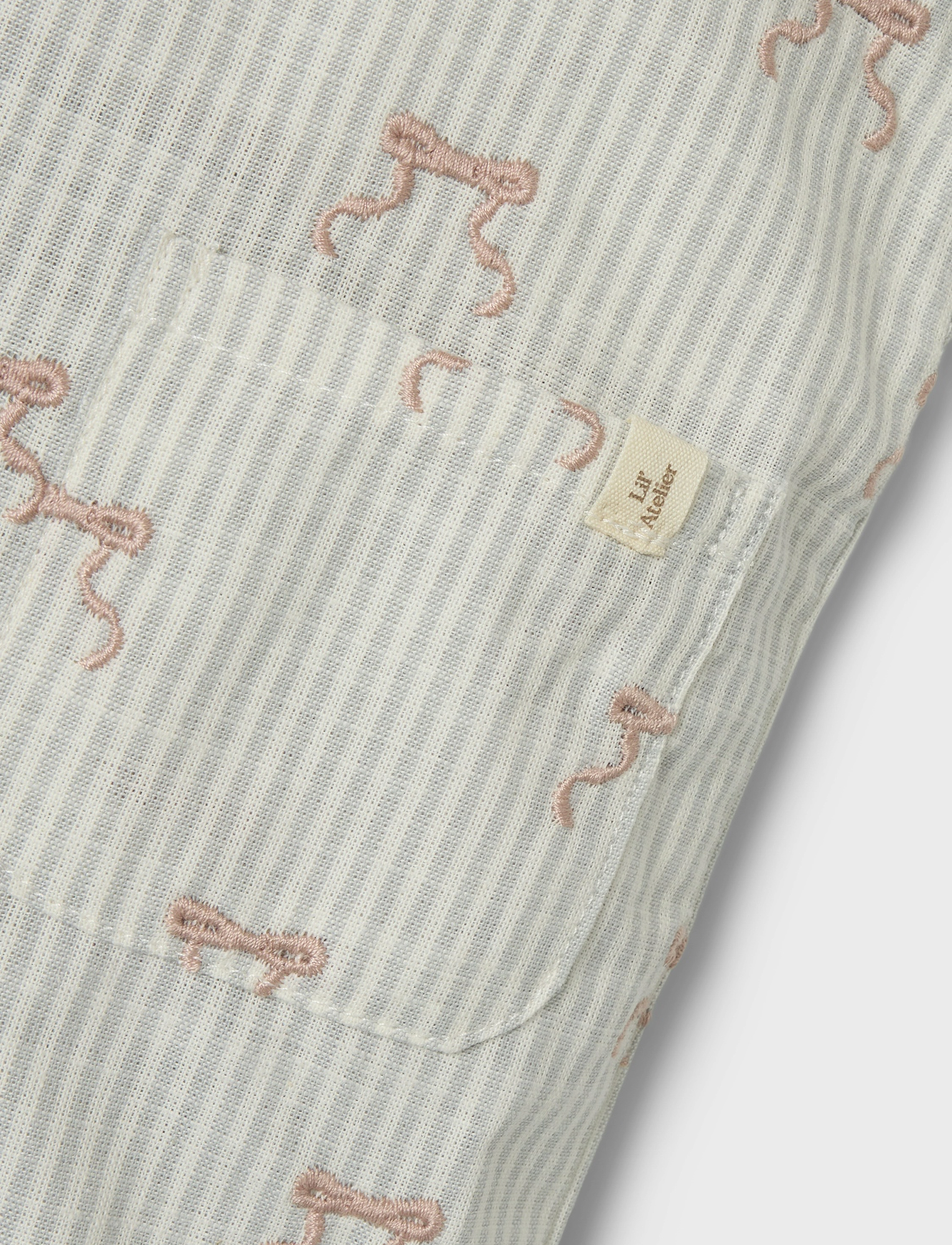 Lil'Atelier - NBFKENDRA LOOSE OVERALL LIL - coconut milk - 2