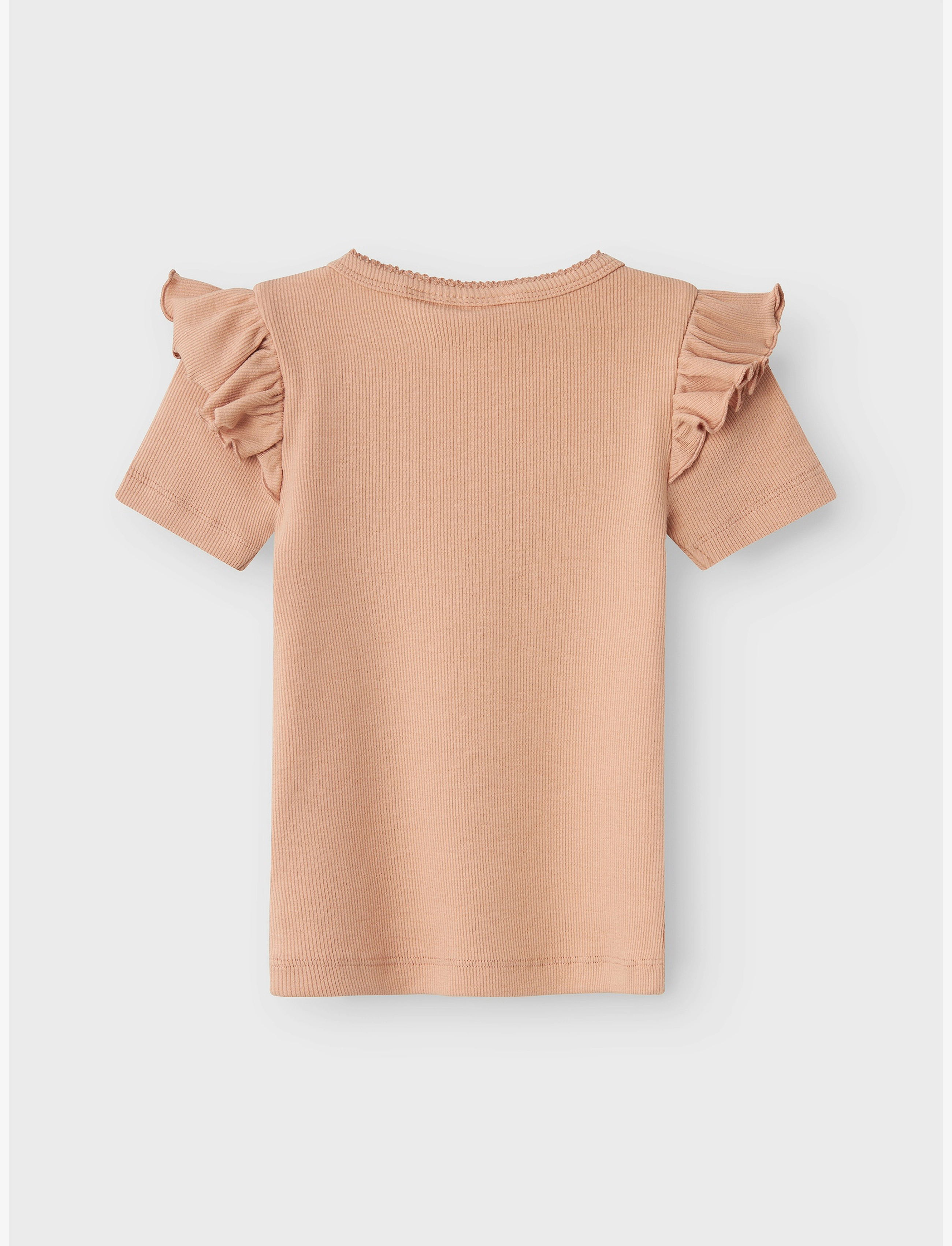 Lil'Atelier - NMFGAGO KUO SS SLIM TOP LIL - mahogany rose - 1