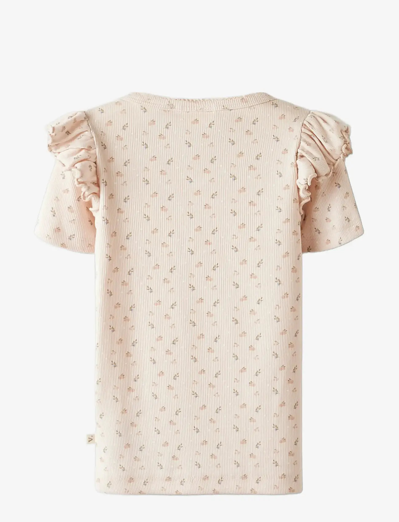 Lil'Atelier - NMFGAGO KUO SS SLIM TOP LIL - kortærmede t-shirts - peach blush - 1