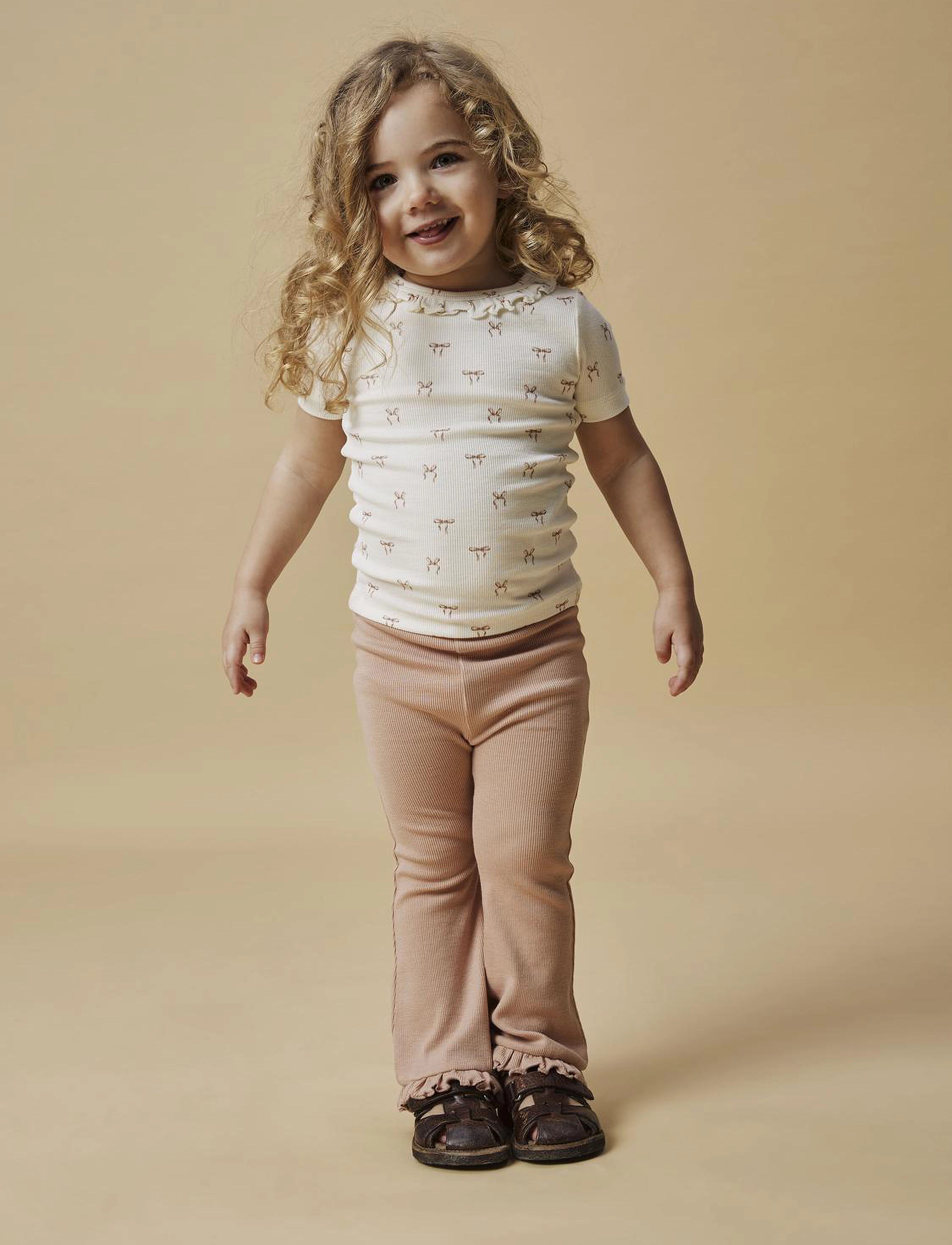 Lil'Atelier - NMFGAGO KYR BOOTCUT LEGGING LIL - mahogany rose - 5