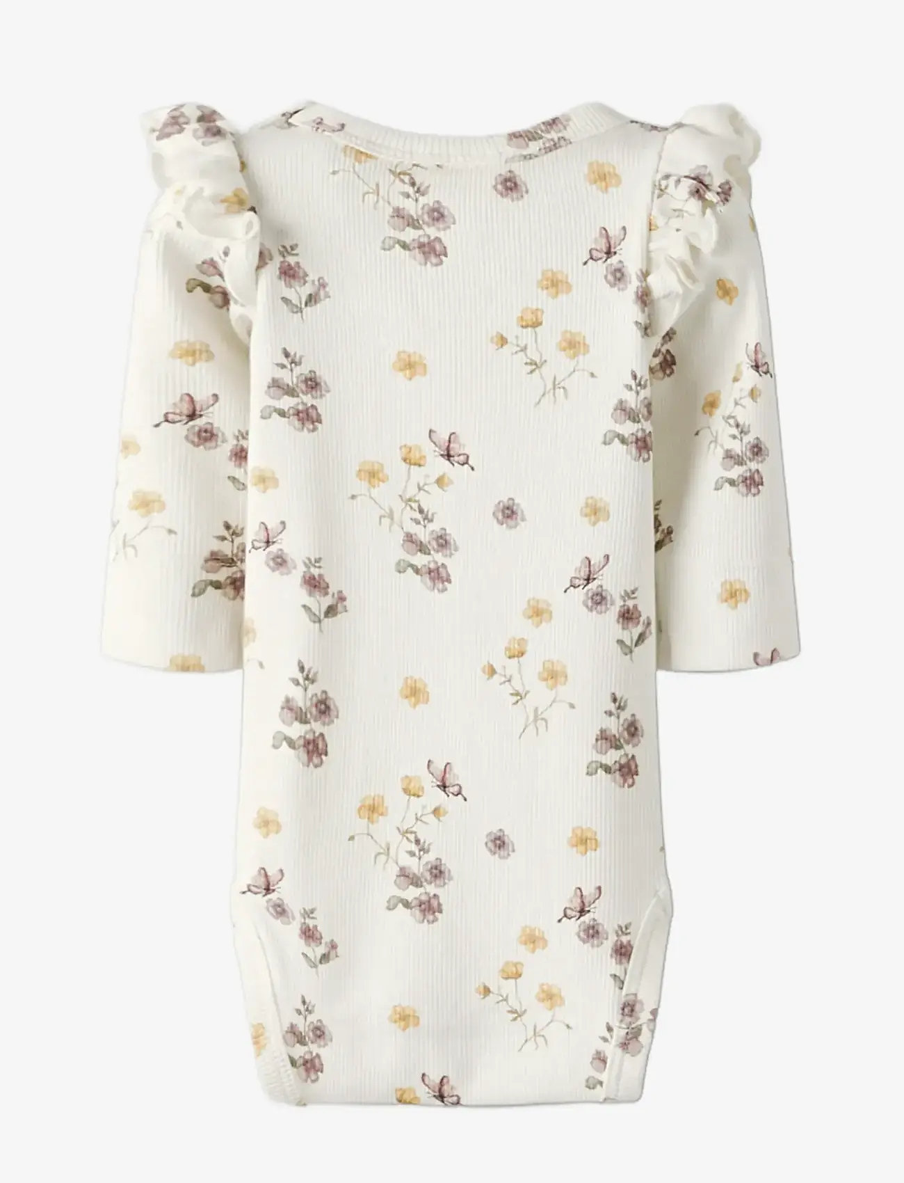 Lil'Atelier - NBFGAVO EKO LS SLIM BODY LIL NOOS - langärmelige bodys - coconut milk - 2