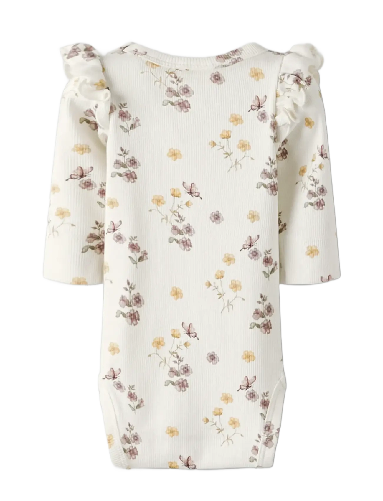 Lil'Atelier - NBFGAVO EKO LS SLIM BODY LIL NOOS - langärmelige bodys - coconut milk - 2