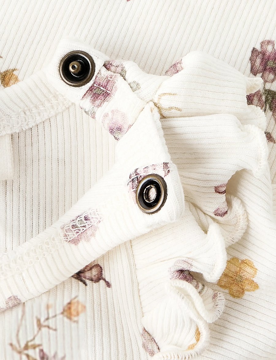 Lil'Atelier - NBFGAVO EKO LS SLIM BODY LIL NOOS - langärmelige bodys - coconut milk - 3