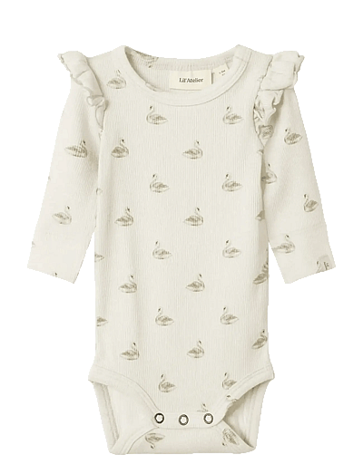 Nbfgavo Eko Ls Slim Body Lil Noos - LangæRmede Bodyer