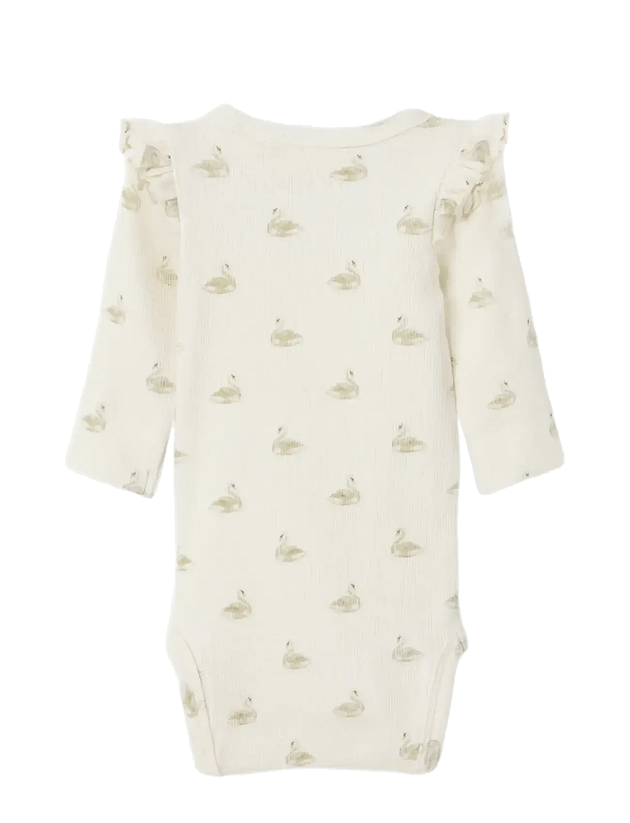 Lil'Atelier - NBFGAVO EKO LS SLIM BODY LIL NOOS - bodies à manches longues - pastel parchment - 2