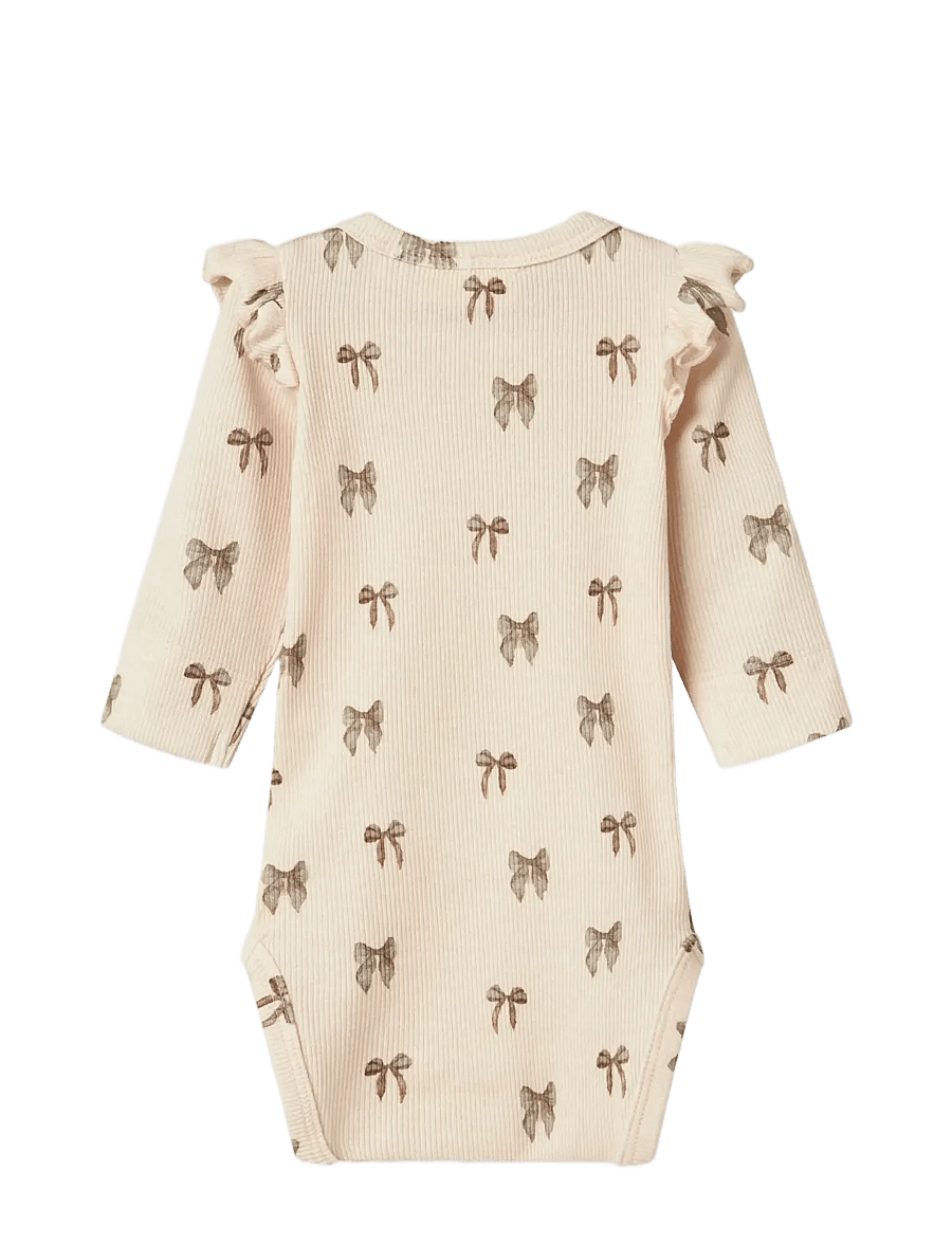 Lil'Atelier - NBFGAVO EKO LS SLIM BODY LIL NOOS - smėlinukai ilgomis rankovėmis - silver peony - 2