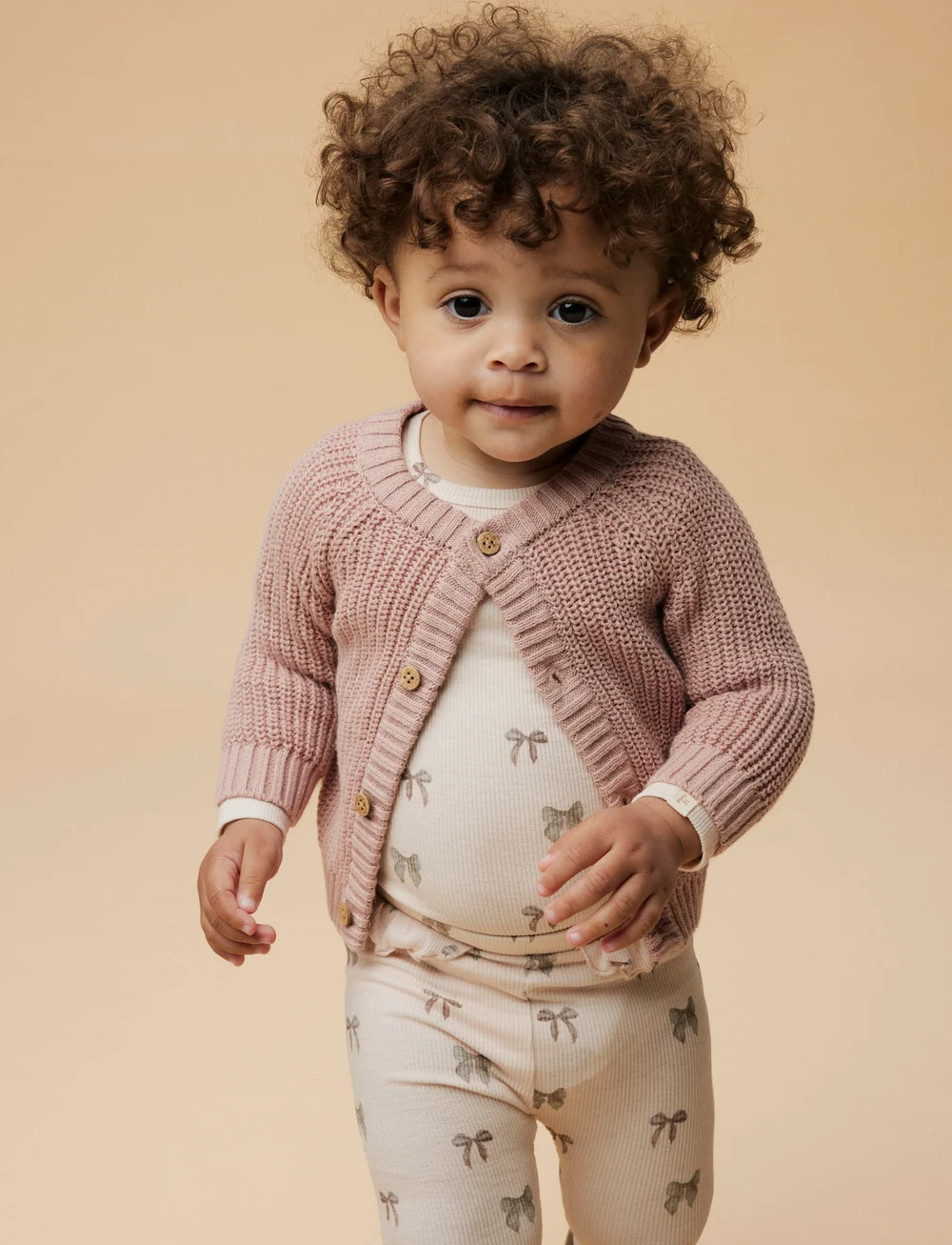 Lil'Atelier - NBFGAVO EKO LS SLIM BODY LIL NOOS - langærmede bodyer - silver peony - 4