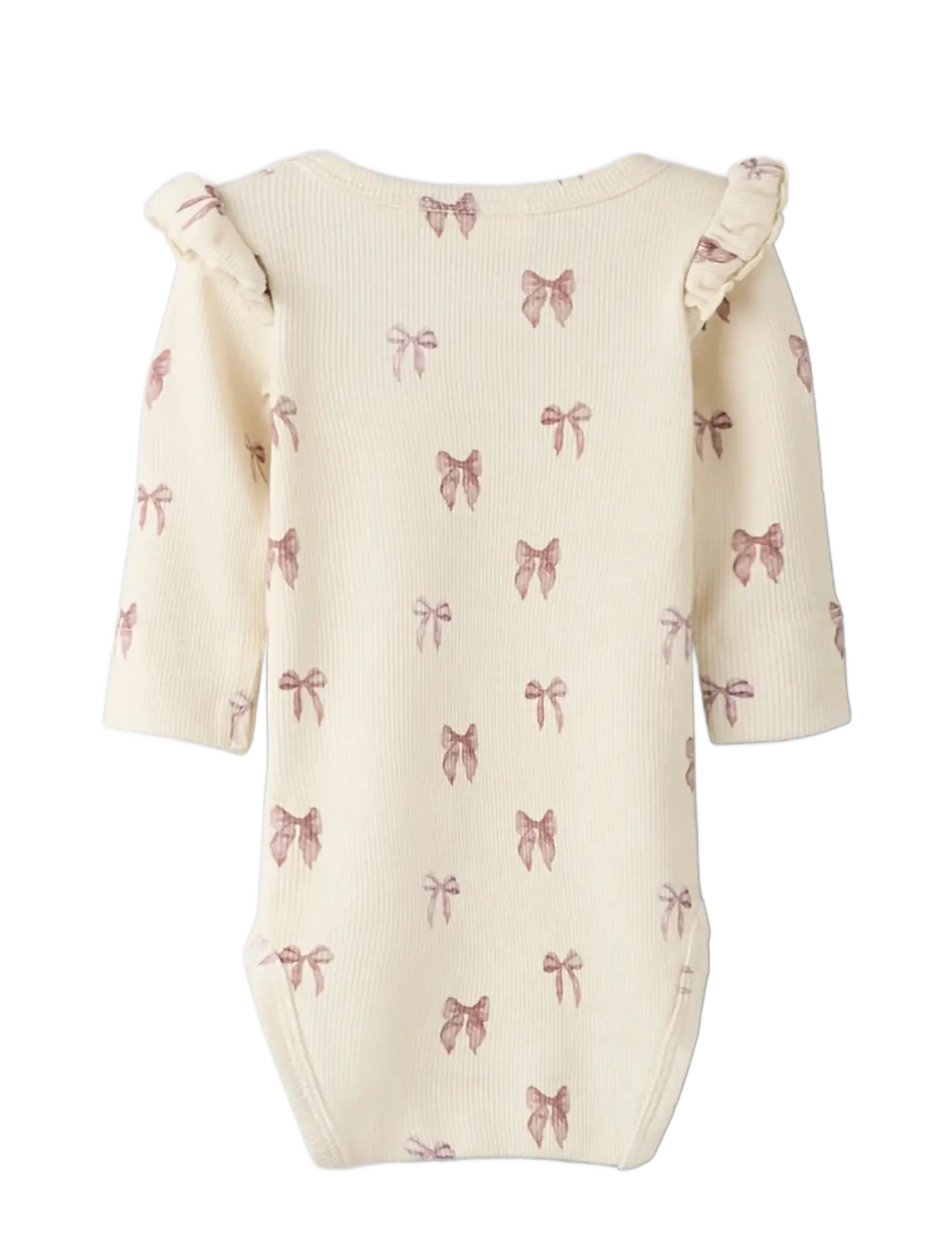 Lil'Atelier - NBFGAVO EKO LS SLIM BODY LIL NOOS - langärmelige bodys - turtledove - 1