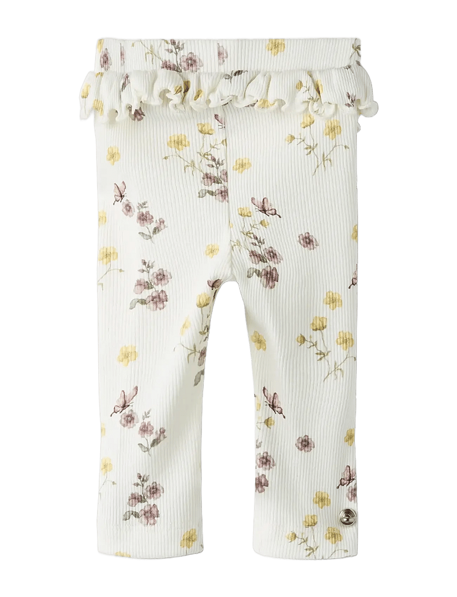 Lil'Atelier - NBFGAVO EFI SLIM LEGGING LIL NOOS - leggings - coconut milk - 1