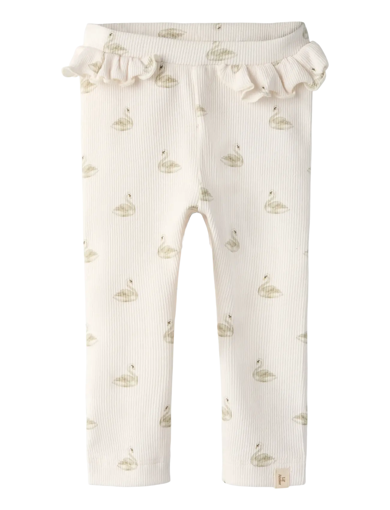 Lil'Atelier - NBFGAVO EFI SLIM LEGGING LIL NOOS - leggings - pastel parchment - 0