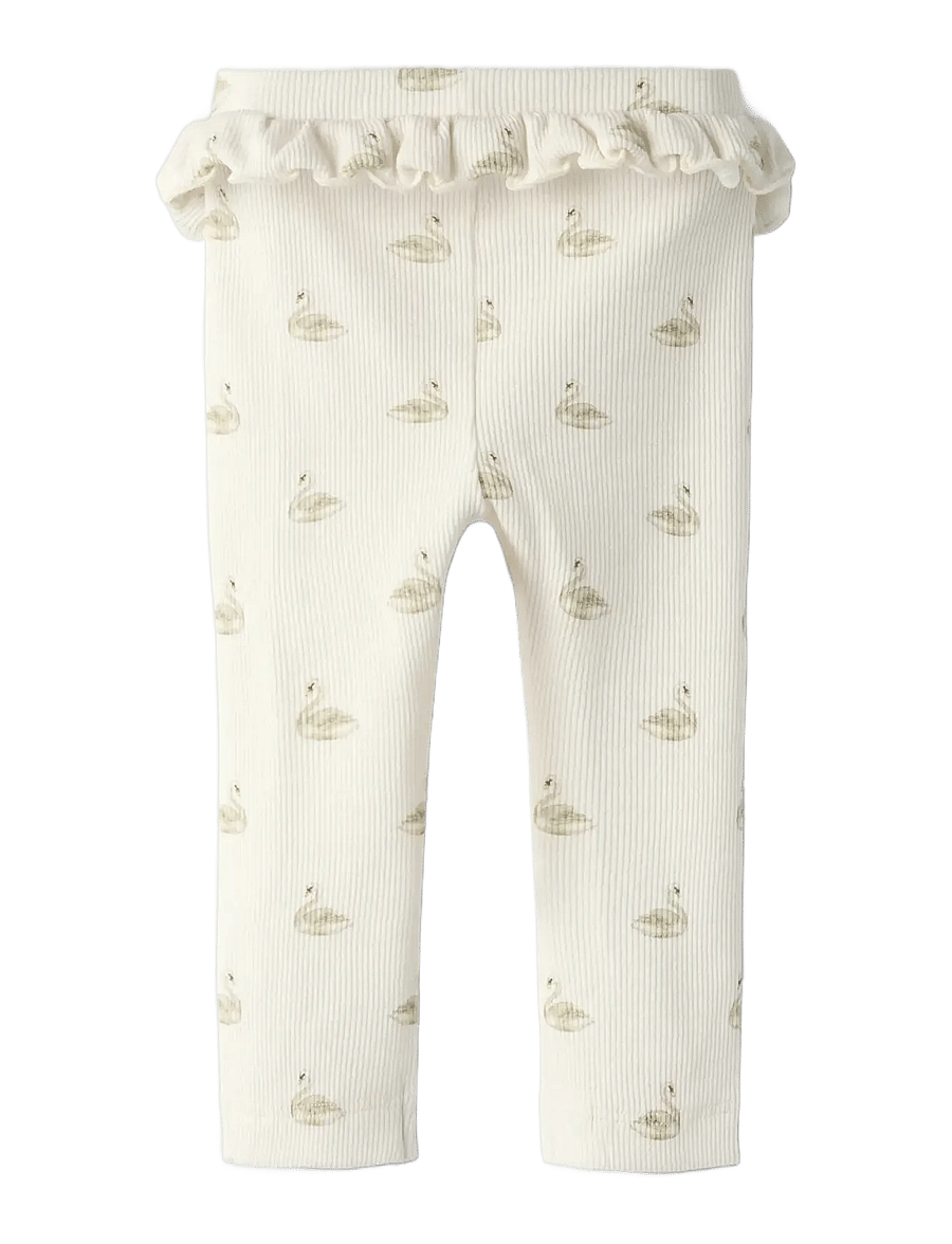Lil'Atelier - NBFGAVO EFI SLIM LEGGING LIL NOOS - leggings - pastel parchment - 1