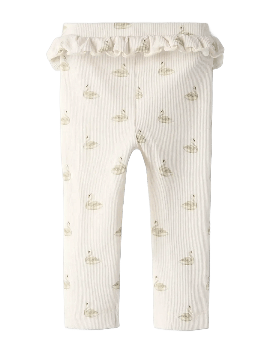 Lil'Atelier - NBFGAVO EFI SLIM LEGGING LIL NOOS - leggings - pastel parchment - 1