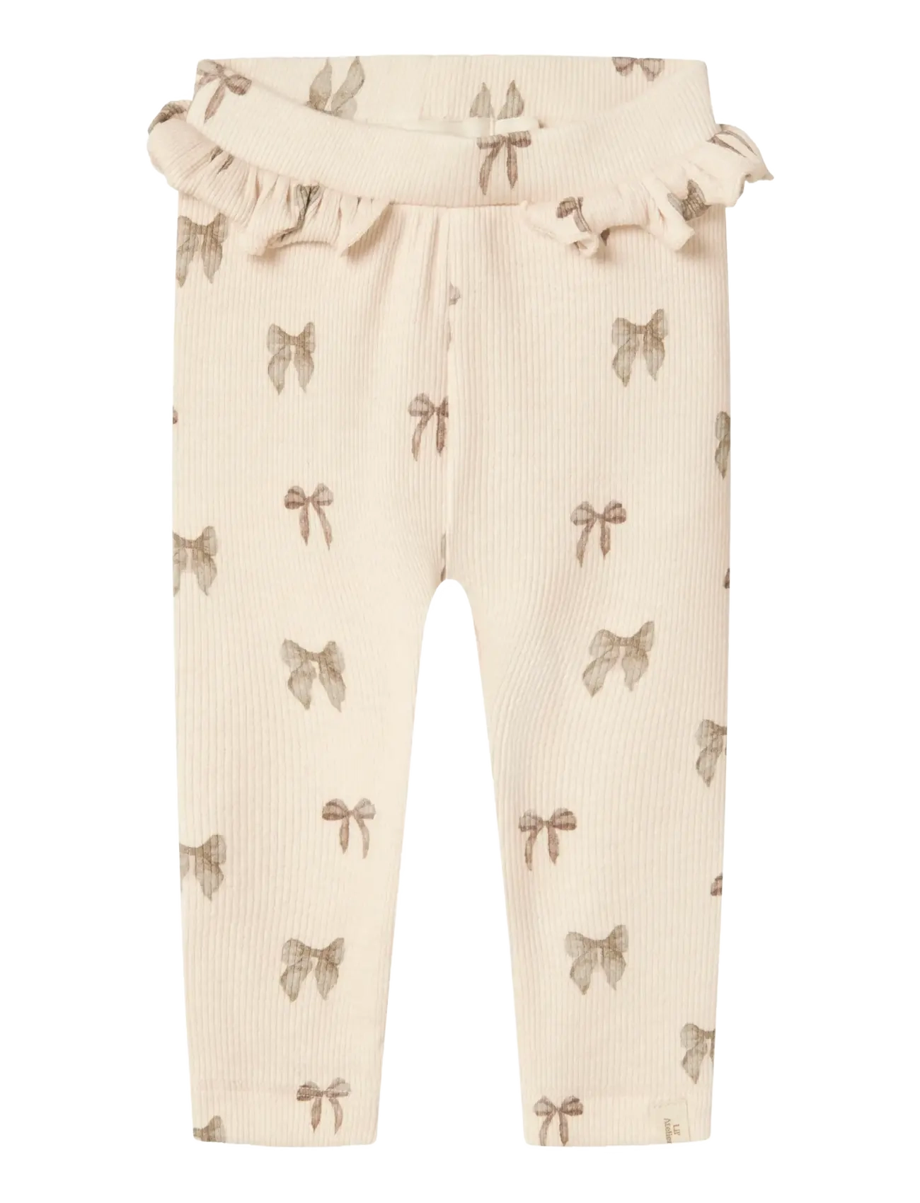 Lil'Atelier NBFGAVO EFI SLIM LEGGING LIL NOOS - Hosen - SILVER PEONY / cream