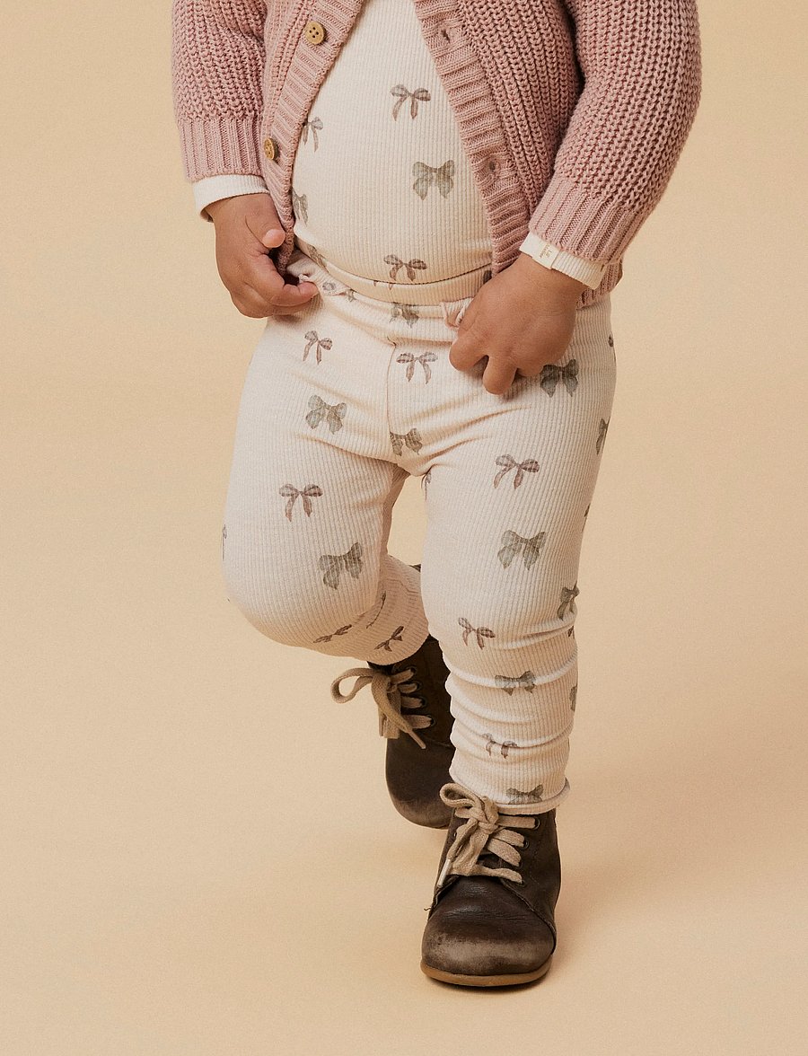 Lil'Atelier - NBFGAVO EFI SLIM LEGGING LIL NOOS - retuusid - silver peony - 0