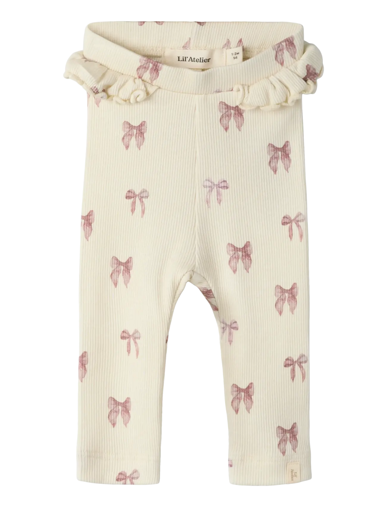 Lil'Atelier NBFGAVO EFI SLIM LEGGING LIL NOOS - Basics - TURTLEDOVE / cream