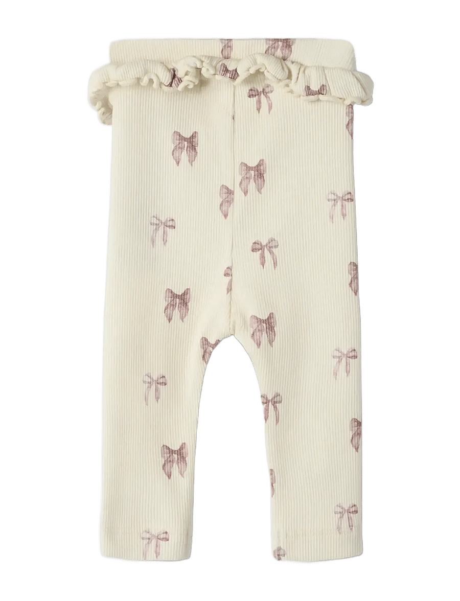 Lil'Atelier - NBFGAVO EFI SLIM LEGGING LIL NOOS - leggings - turtledove - 1