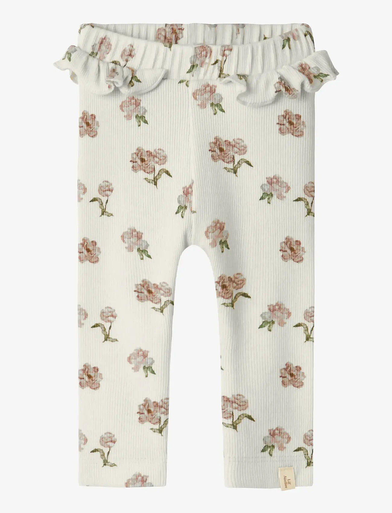 Lil'Atelier - NBFGAVO EFI SLIM LEGGING LIL NOOS - leggings - turtledove - 0