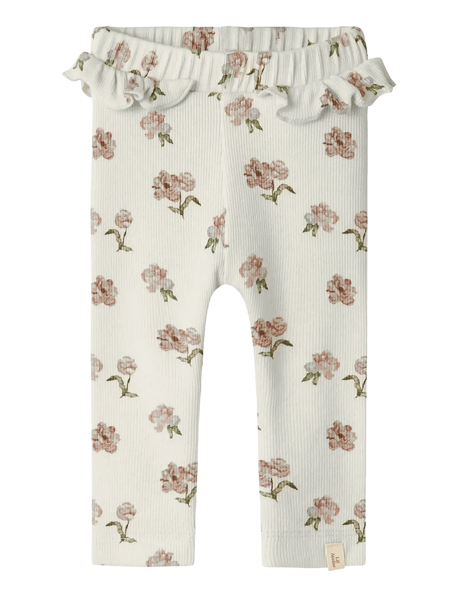 Lil'Atelier - NBFGAVO EFI SLIM LEGGING LIL NOOS - leggings - turtledove - 0