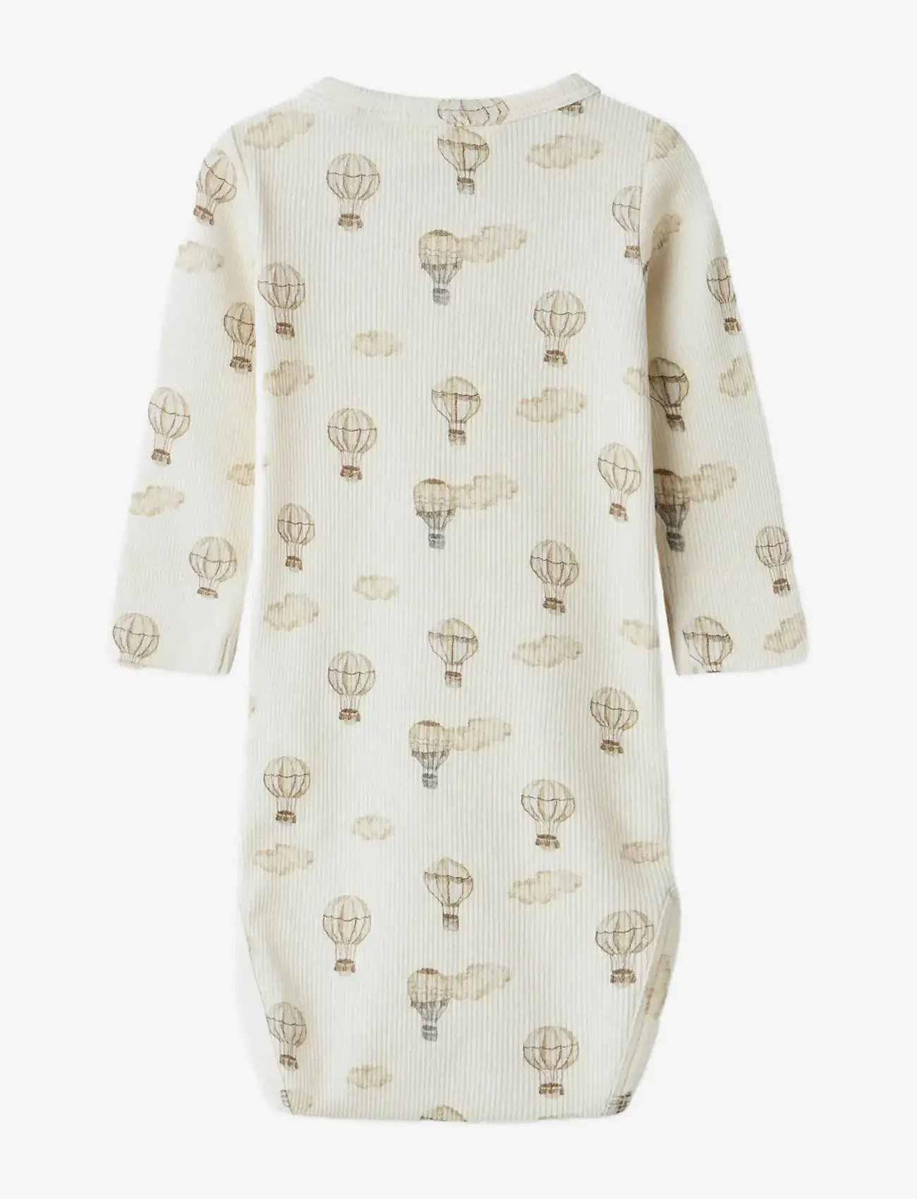 Lil'Atelier - NBNGAVO EMO LS SLIM BODY LIL NOOS - langærmede bodyer - turtledove - 2