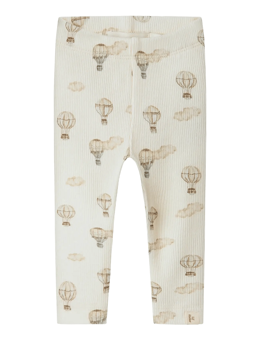 Lil'Atelier - NBNGAVO ELF SLIM LEGGING LIL NOOS - leggings - turtledove - 0