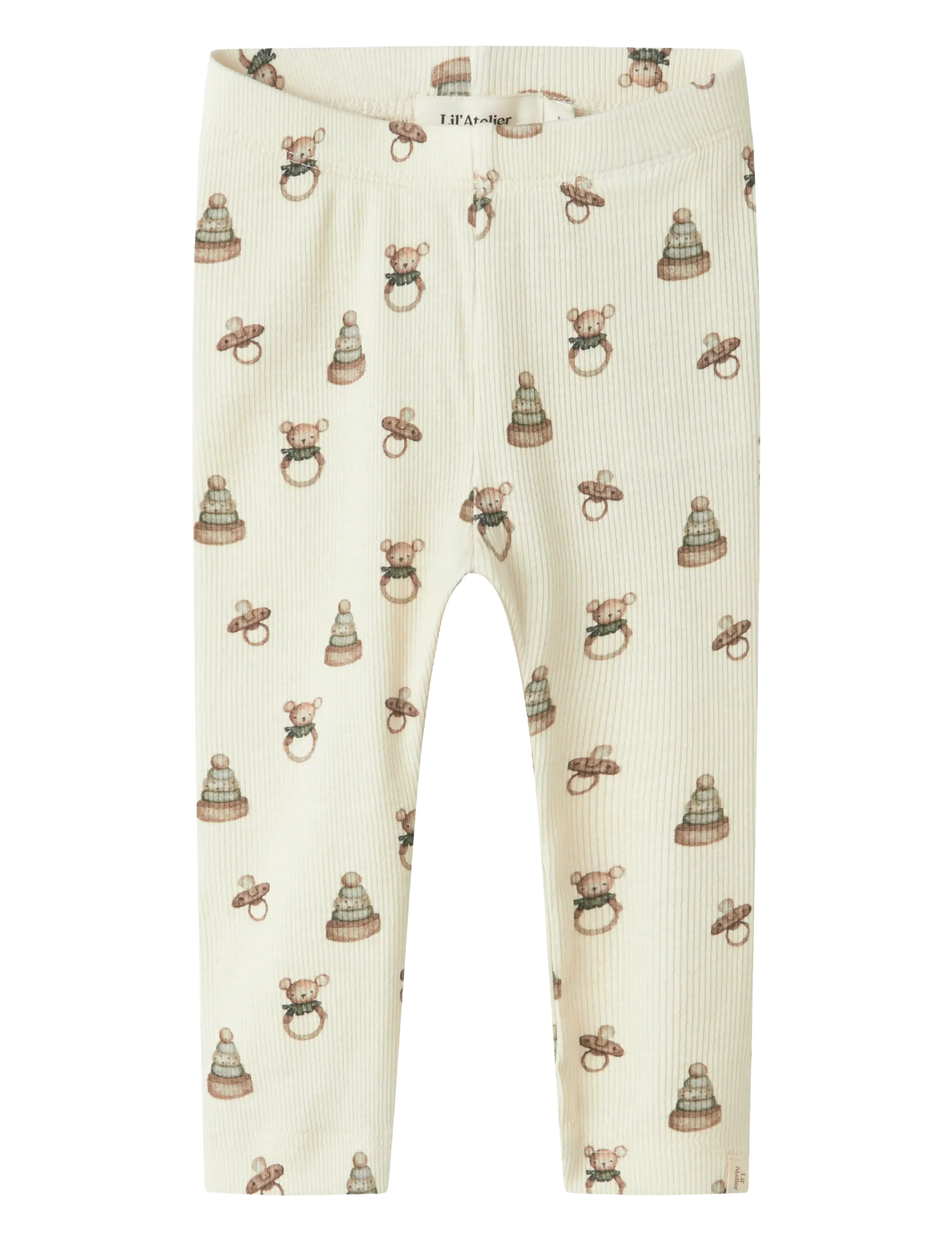 LIL'ATELIER Nbngavo Elf Slim Legging Lil Noos Cream - 86 - Kinder