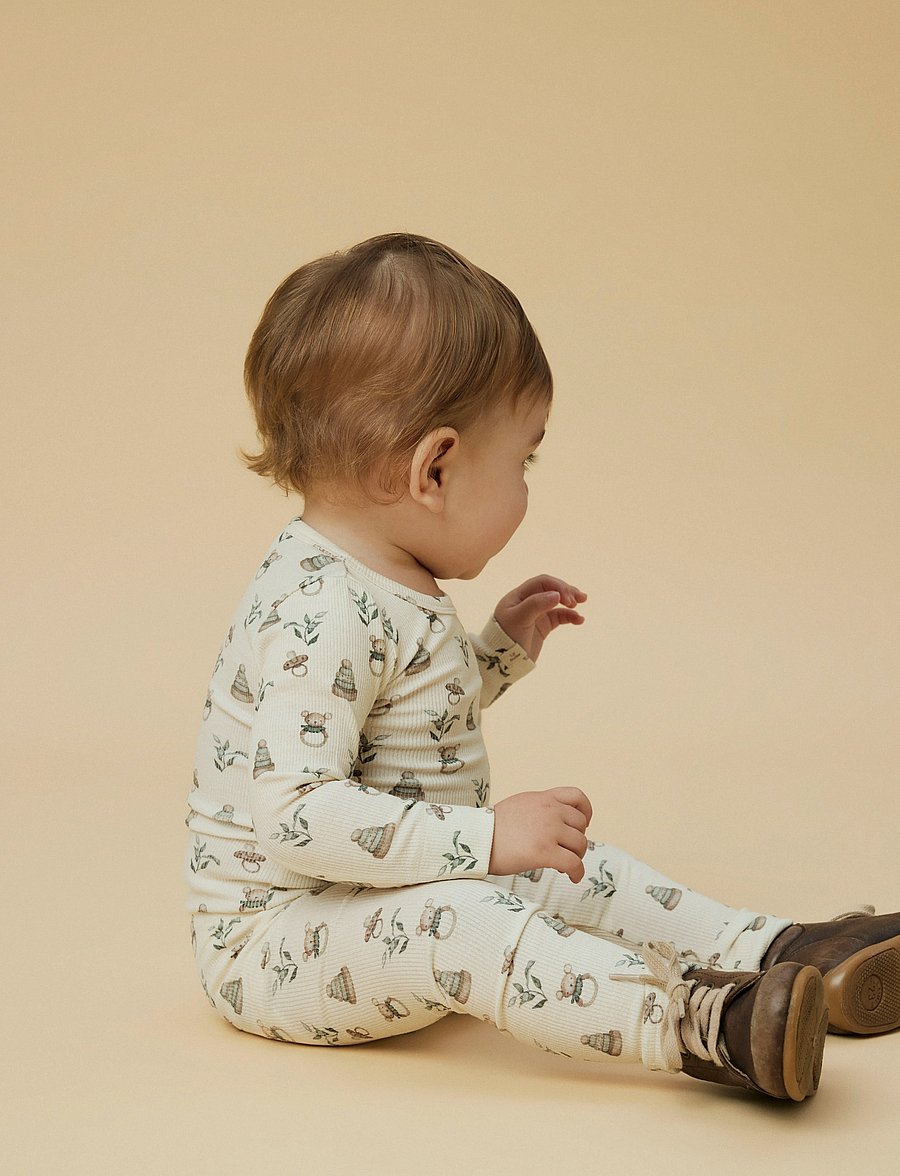 Lil'Atelier - NBNGAVO ELF SLIM LEGGING LIL NOOS - retuusid - turtledove - 0