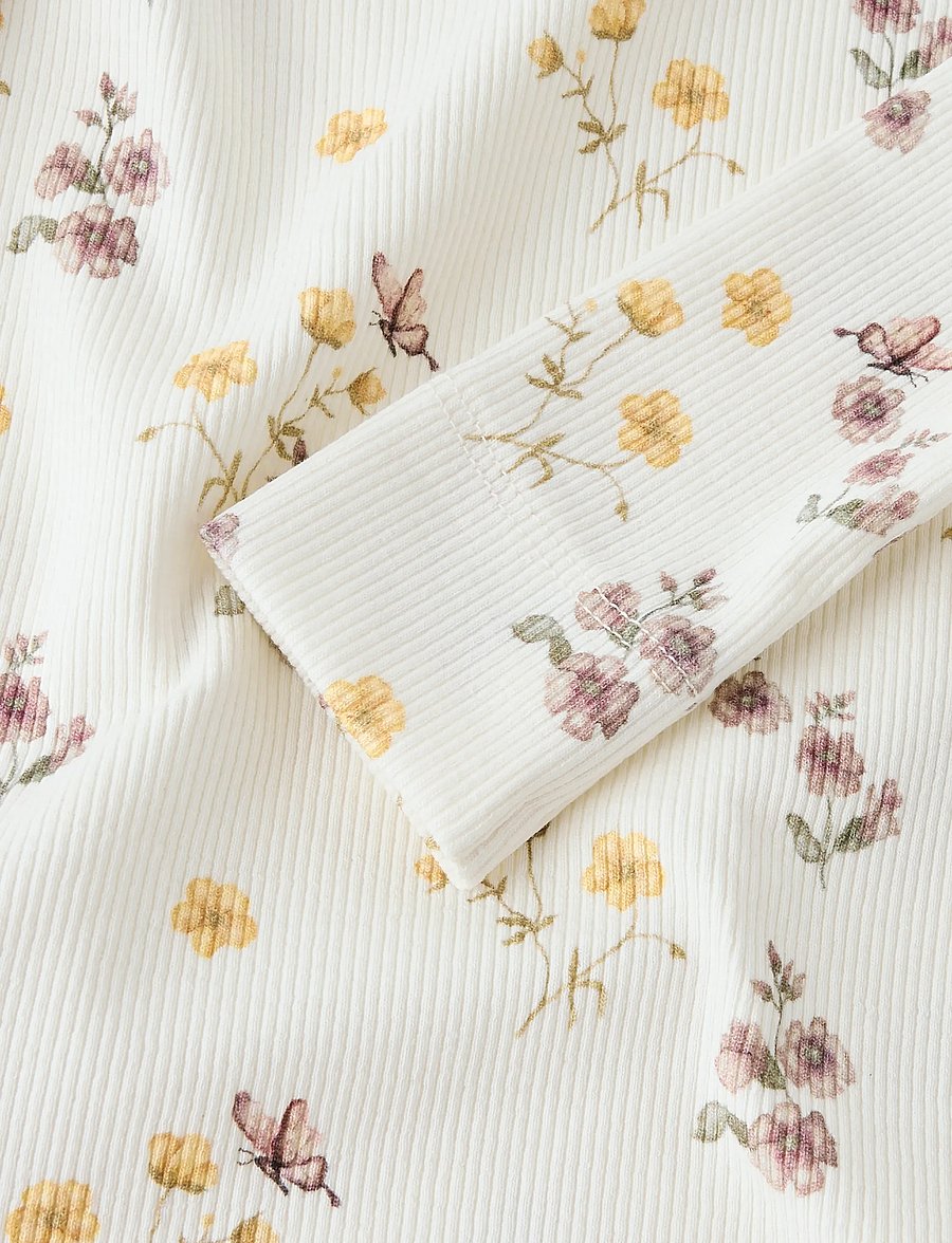 Lil'Atelier - NMFGAVO EKO LS SLIM TOP LIL NOOS - langärmelig - coconut milk - 0