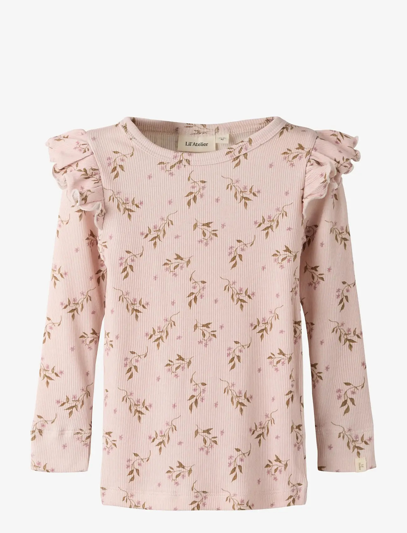 Lil'Atelier - NMFGAVO EKO LS SLIM TOP LIL NOOS - t-shirts à manches longues - hushed violet - 0