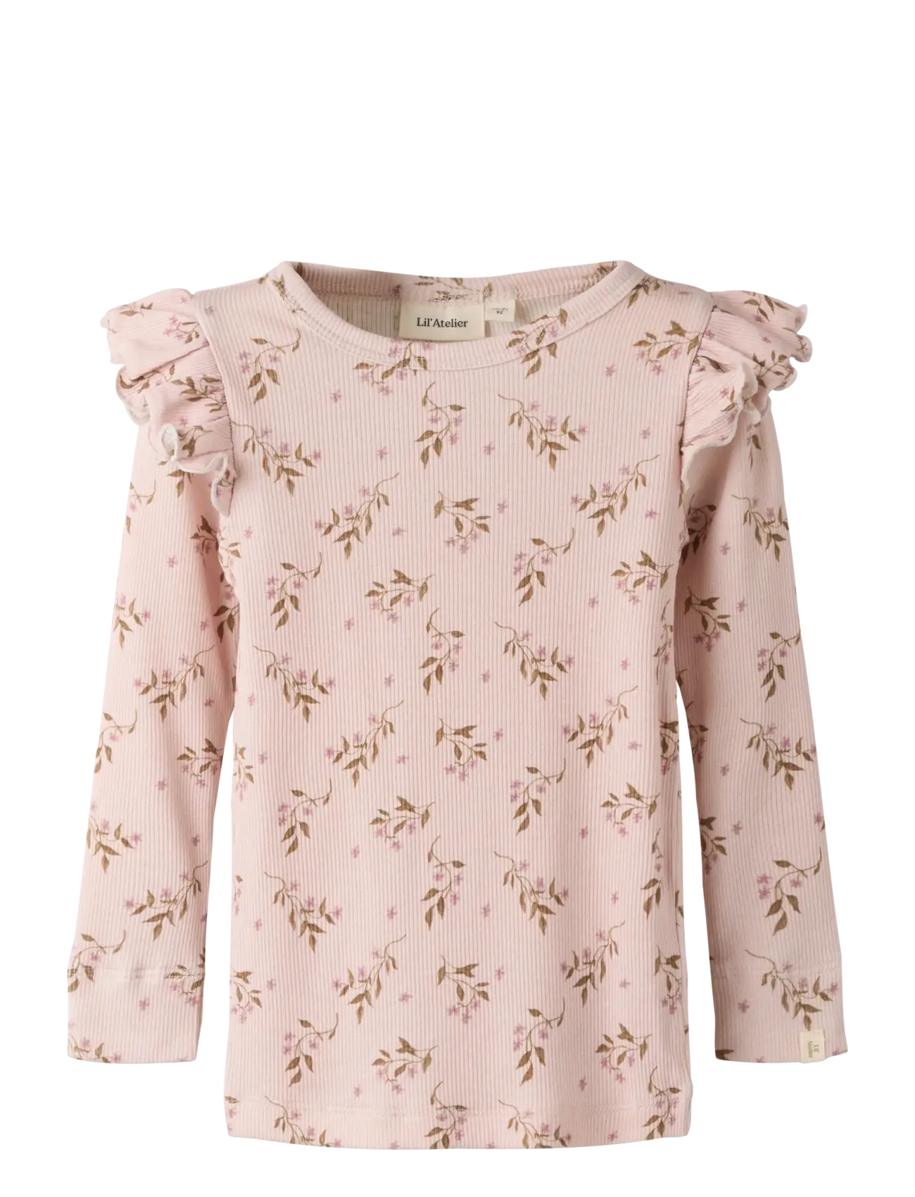 Lil'Atelier NMFGAVO EKO LS SLIM TOP LIL NOOS - Lil'Atelier - HUSHED VIOLET / pink/rose
