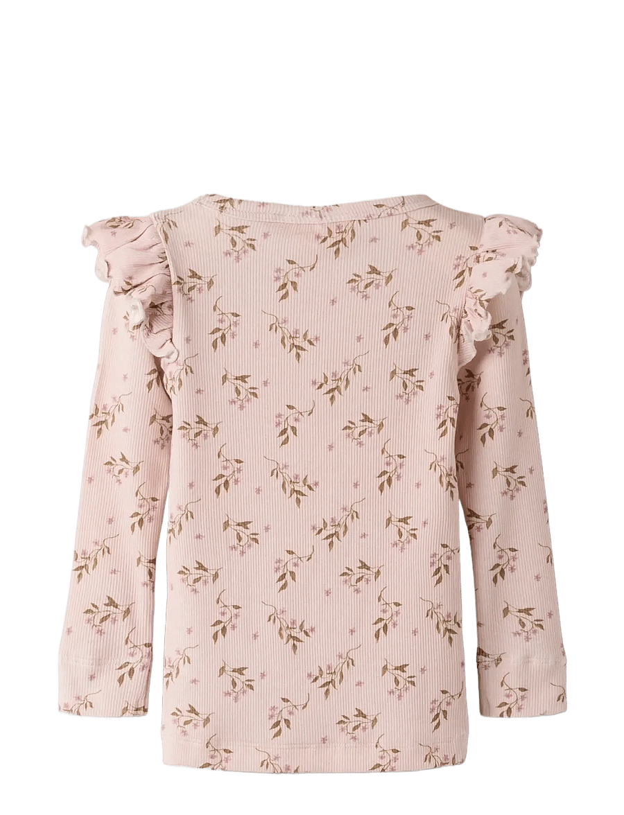 Lil'Atelier - NMFGAVO EKO LS SLIM TOP LIL NOOS - pikkade varrukatega t-särgid - hushed violet - 1