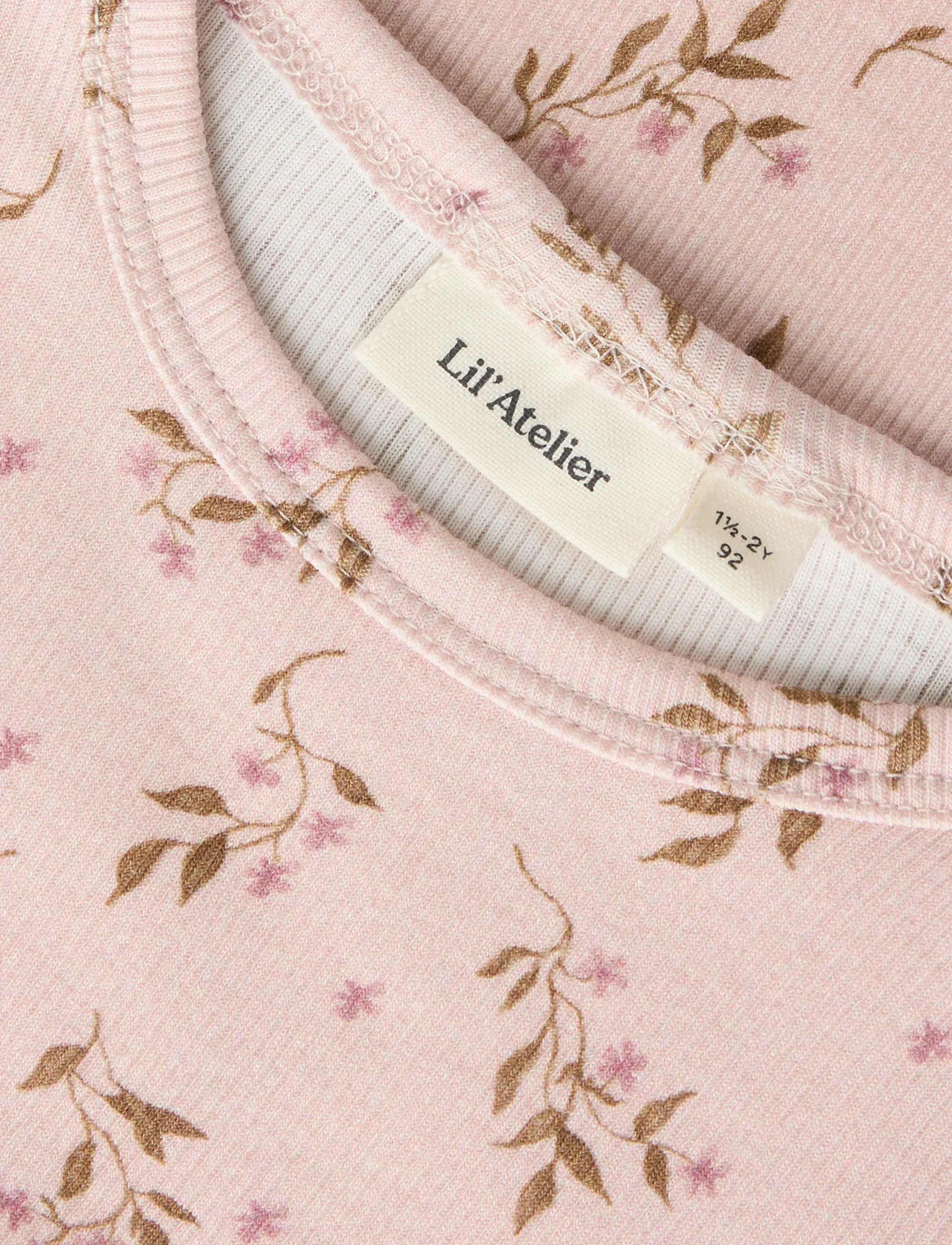 Lil'Atelier - NMFGAVO EKO LS SLIM TOP LIL NOOS - langærmede t-shirts - hushed violet - 2