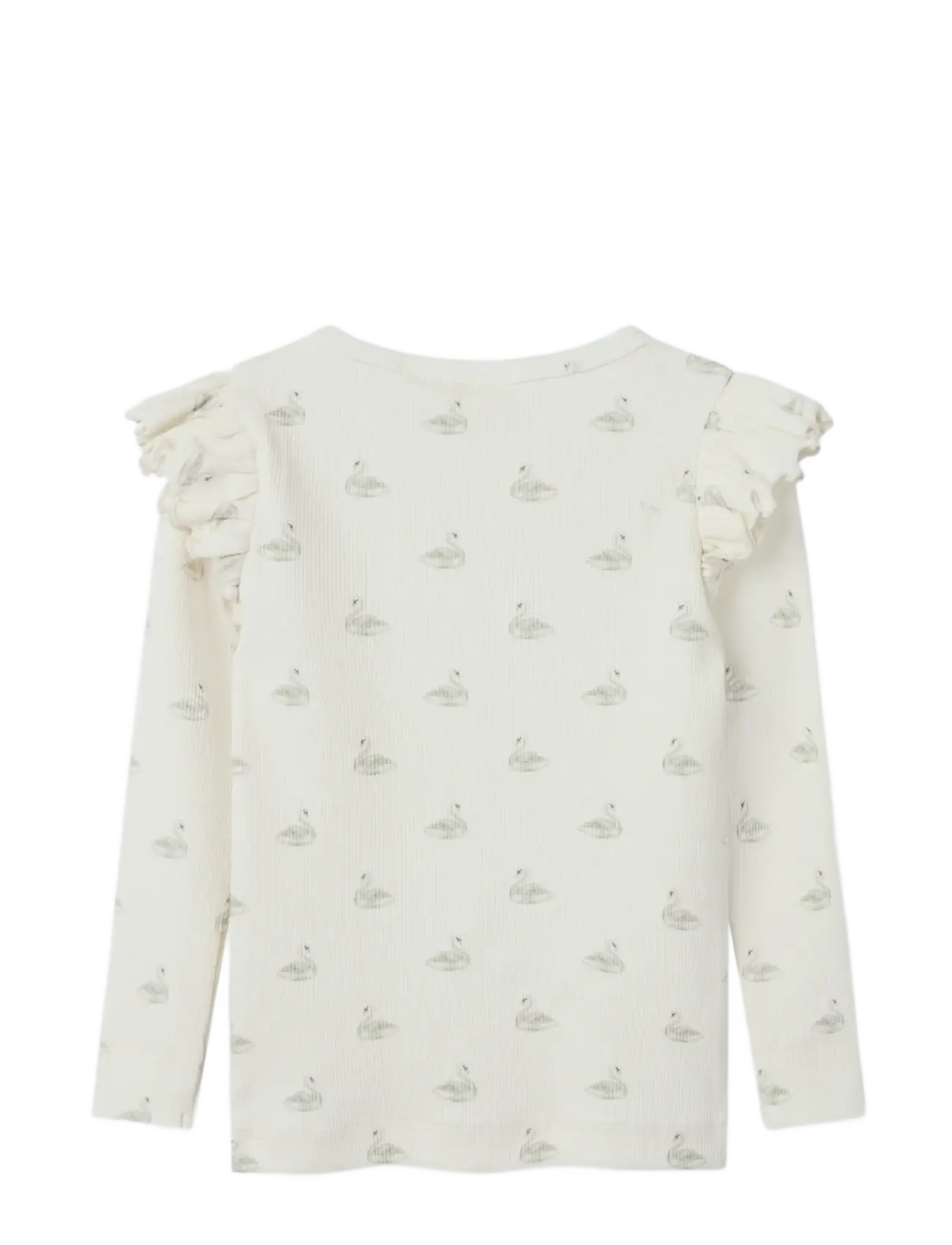 Lil'Atelier - NMFGAVO EKO LS SLIM TOP LIL NOOS - langärmelig - pastel parchment - 2