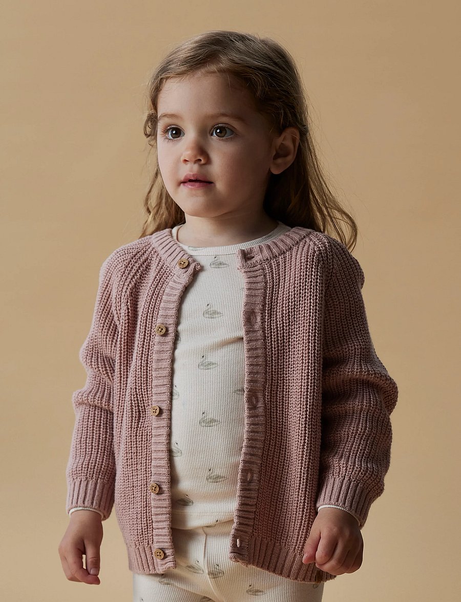 Lil'Atelier - NMFGAVO EKO LS SLIM TOP LIL NOOS - långärmade t-shirts - pastel parchment - 0