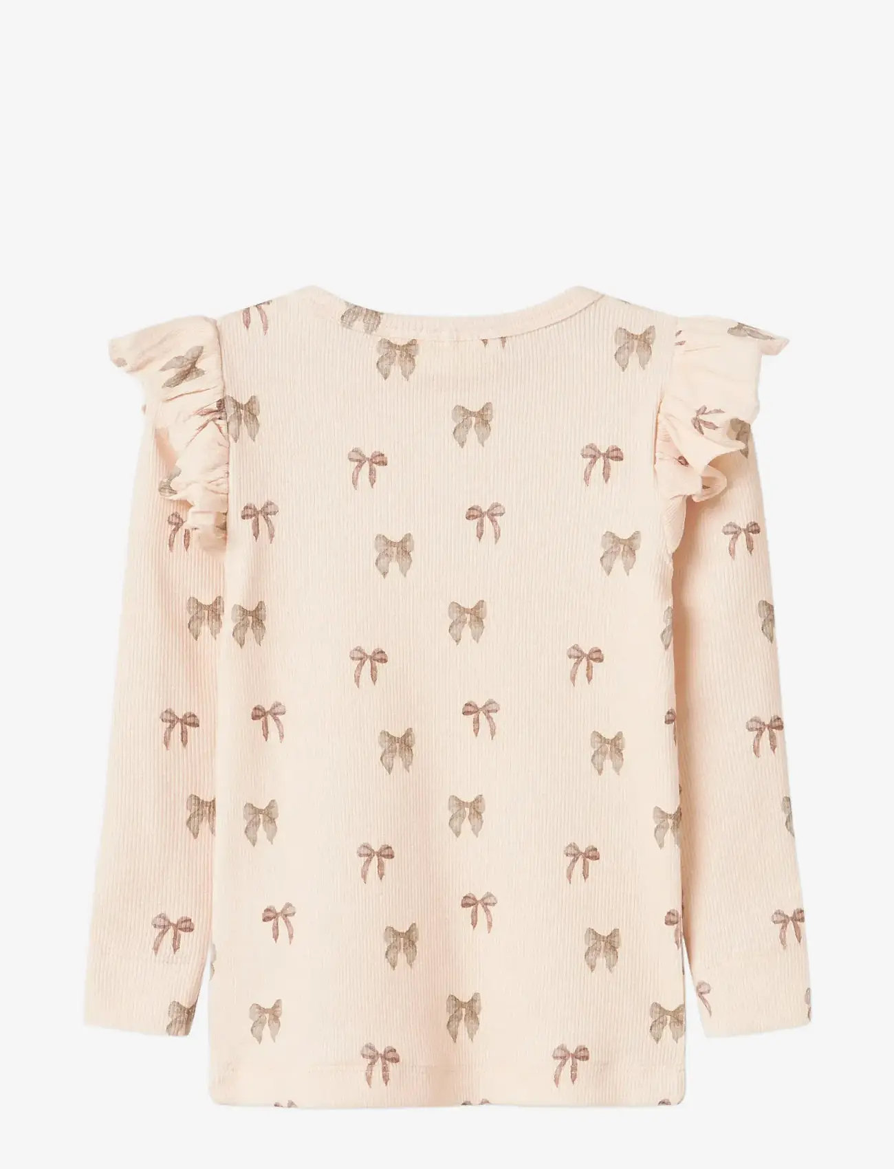 Lil'Atelier - NMFGAVO EKO LS SLIM TOP LIL NOOS - long-sleeved t-shirts - silver peony - 2