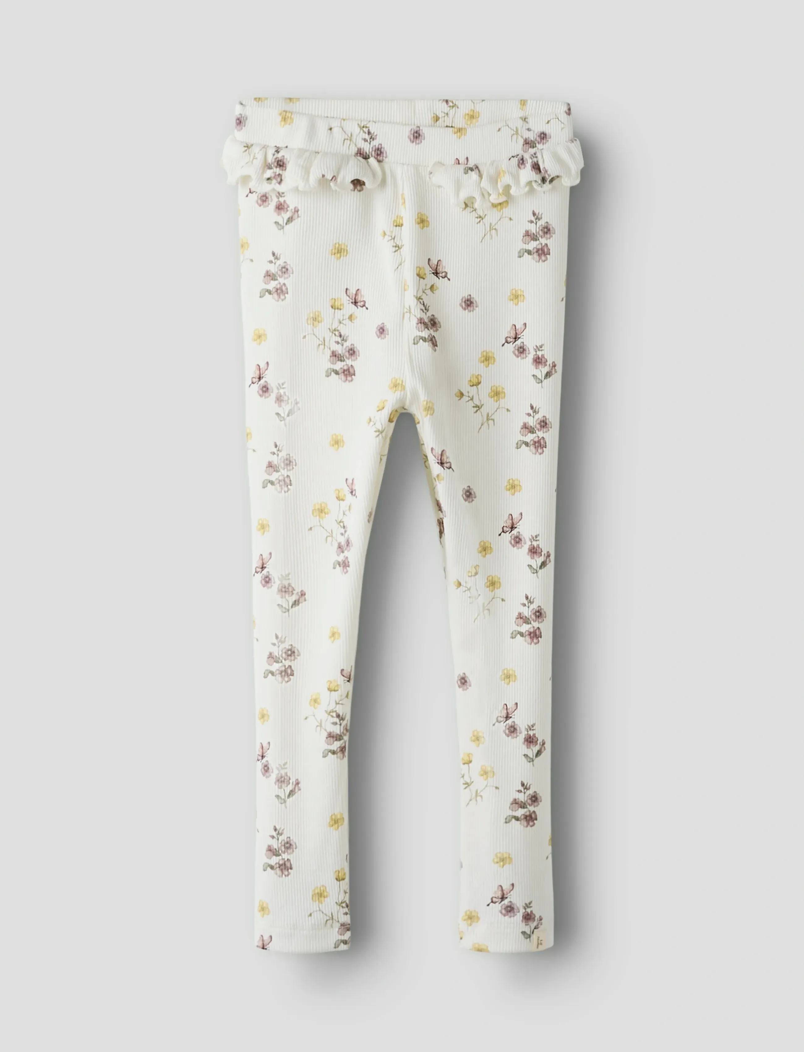 Lil'Atelier NMFGAVO EFI SLIM LEGGING LIL NOOS - Leggings - COCONUT MILK / cream