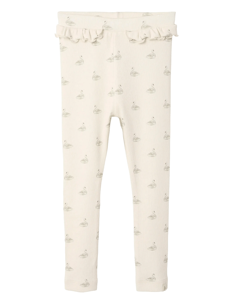 Lil'Atelier - NMFGAVO EFI SLIM LEGGING LIL NOOS - leggings - pastel parchment - 0