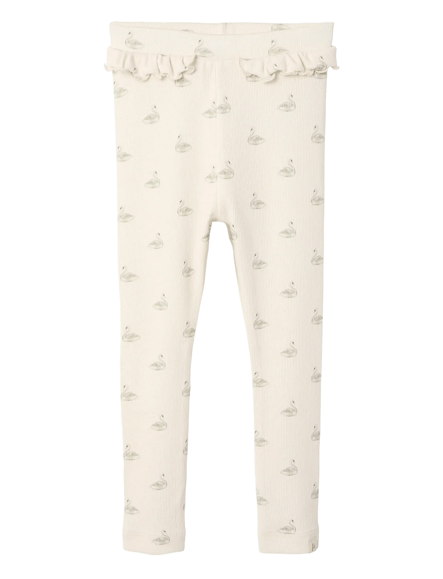 Lil'Atelier - NMFGAVO EFI SLIM LEGGING LIL NOOS - leggings - pastel parchment - 0