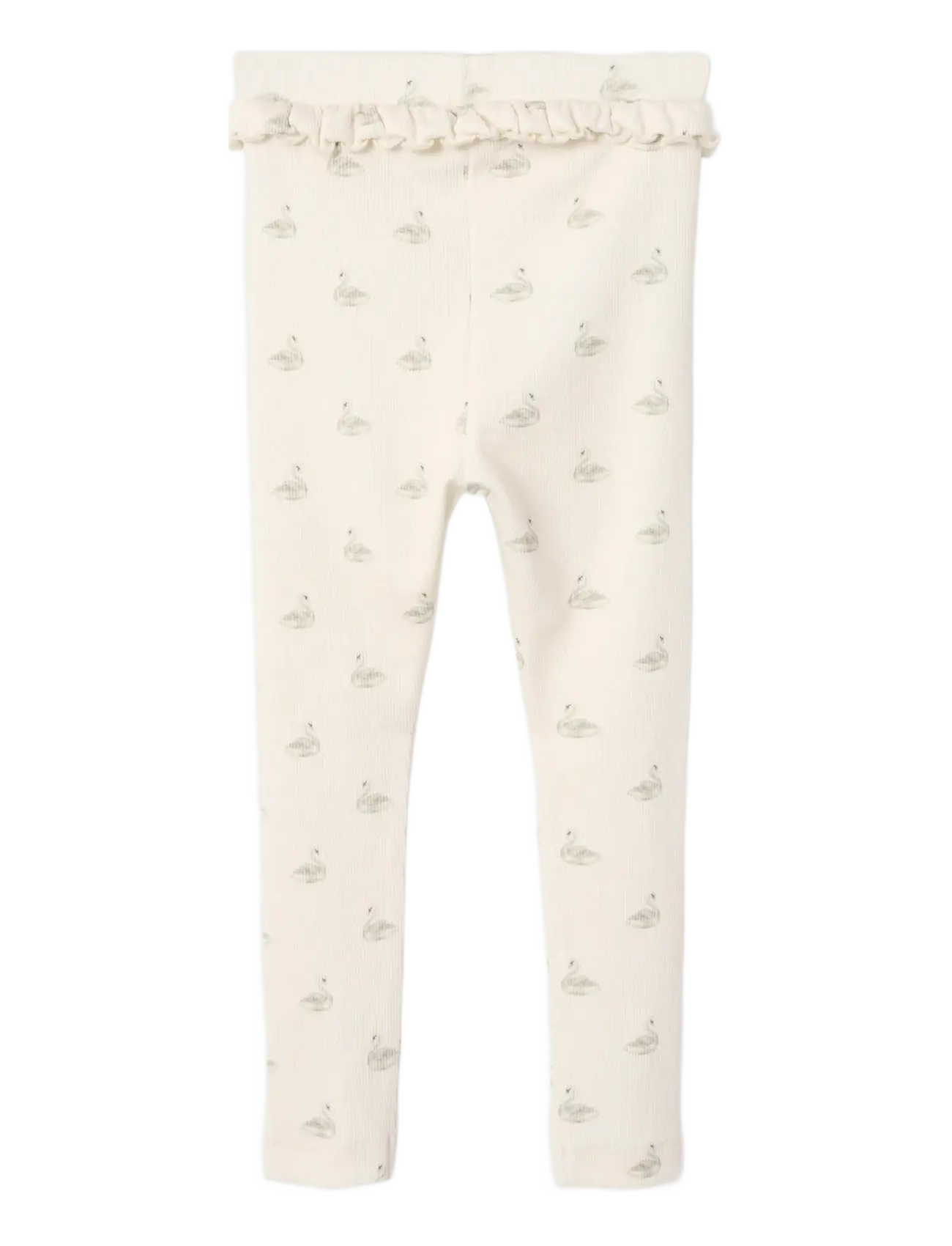 Lil'Atelier - NMFGAVO EFI SLIM LEGGING LIL NOOS - leginsy - pastel parchment - 1