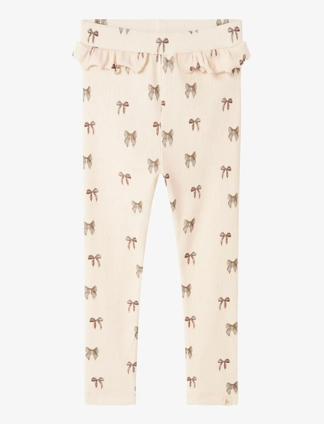 Lil'Atelier - NMFGAVO EFI SLIM LEGGING LIL NOOS - timpės - silver peony - 1