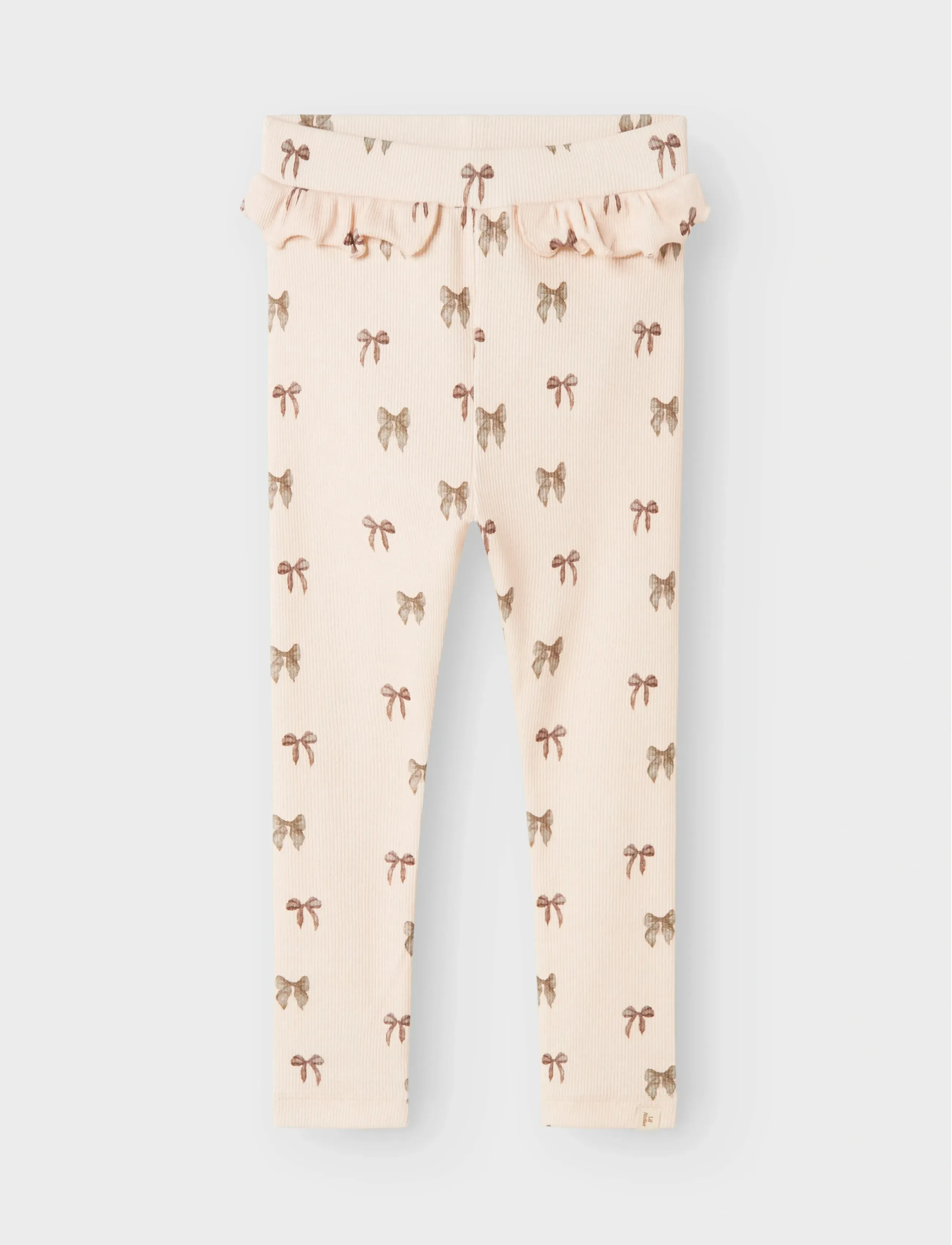 Lil'Atelier NMFGAVO EFI SLIM LEGGING LIL NOOS - Leggings - SILVER PEONY / beige