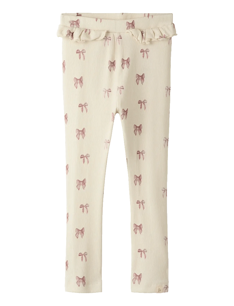 Lil'Atelier - NMFGAVO EFI SLIM LEGGING LIL NOOS - leggings - turtledove - 0