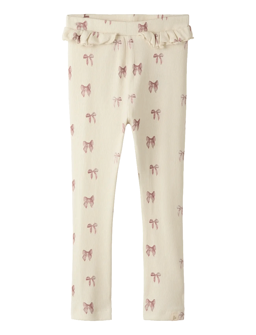 Lil'Atelier - NMFGAVO EFI SLIM LEGGING LIL NOOS - leggings - turtledove - 0