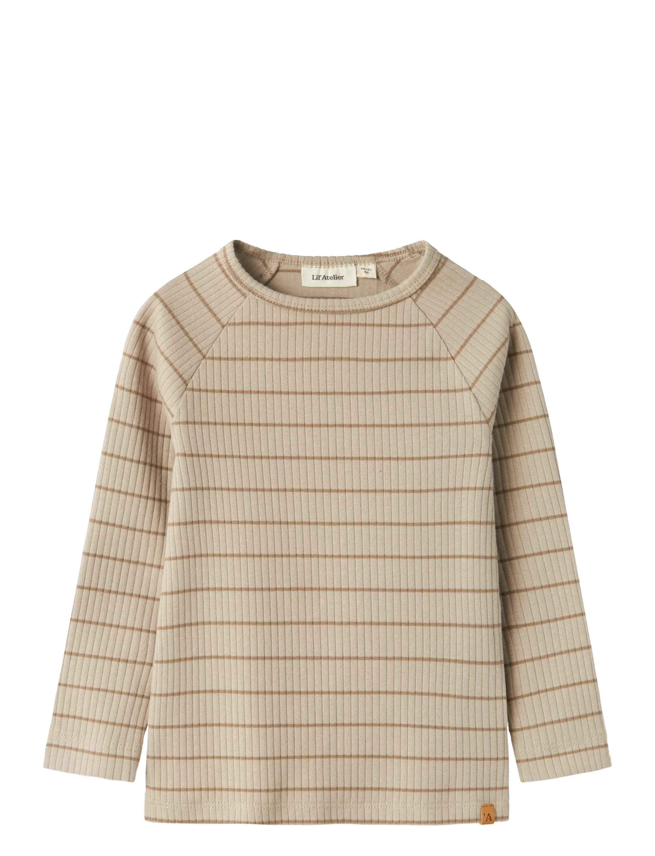 Lil'Atelier NMMKAIL LS SLIM TOP LIL NOOS - Vintererbjudanden - PURE CASHMERE / cream